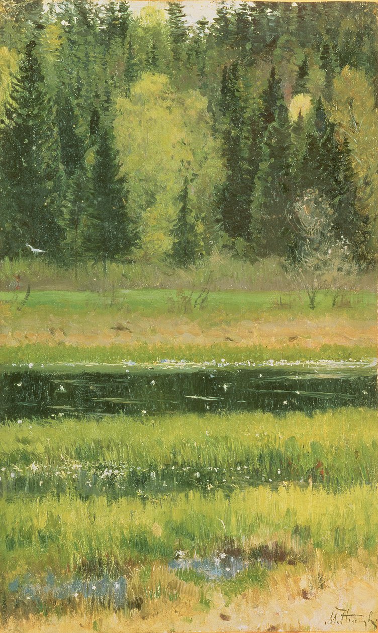 Paysage, 1890 - Mikhail Vasilievich Nesterov