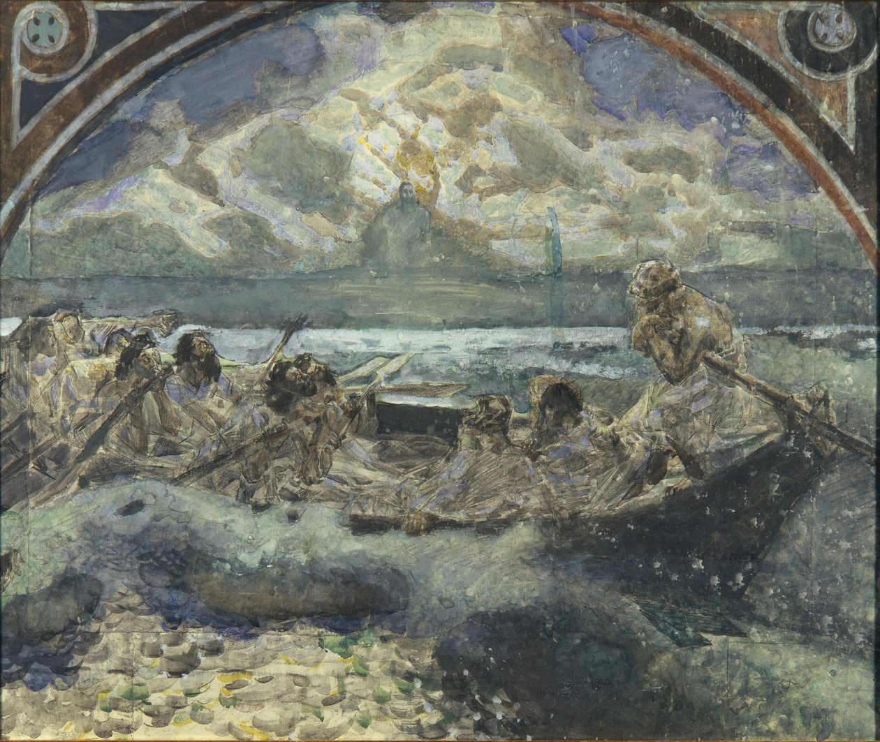 Jésus marche sur l