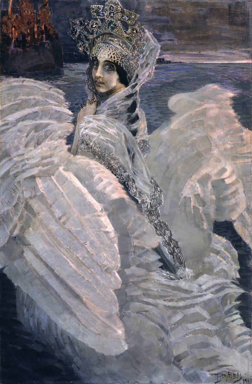 Princesse Cygne, 1900 - Mikhail Aleksandrovich Vrubel