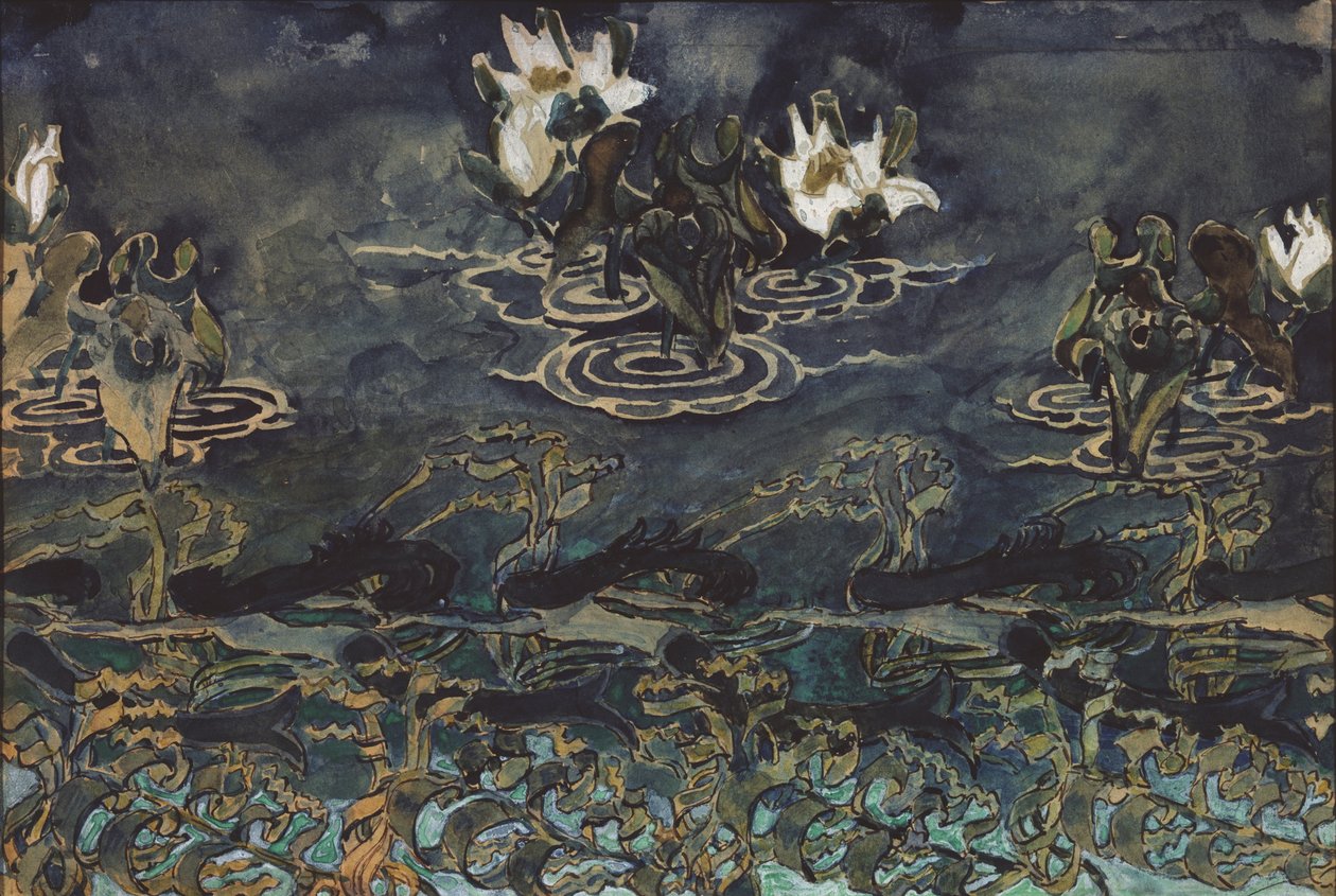 Nymphéas - Mikhail Aleksandrovich Vrubel