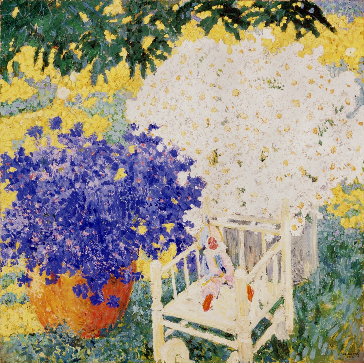 Une poupée, 1907 - Mikhail Nikolayevich Yakovlev
