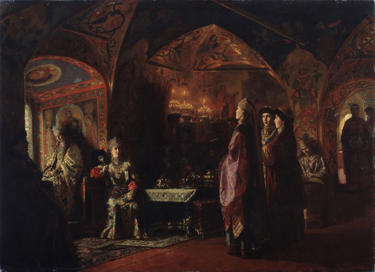 Demeure de la tsarevna, 1878 - Mikhail Petrovich Klodt Baron
