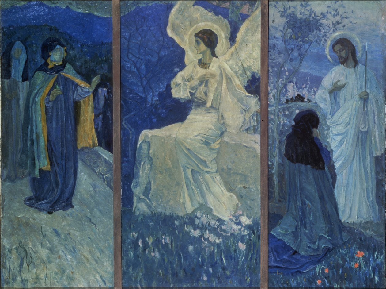 Le Triptyque de la Résurrection - Mikhail Vasilievich Nesterov