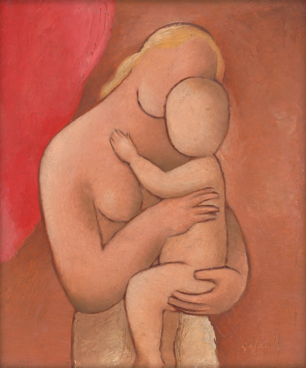 Mère et bébé, c.1934 - Mikulas Galanda