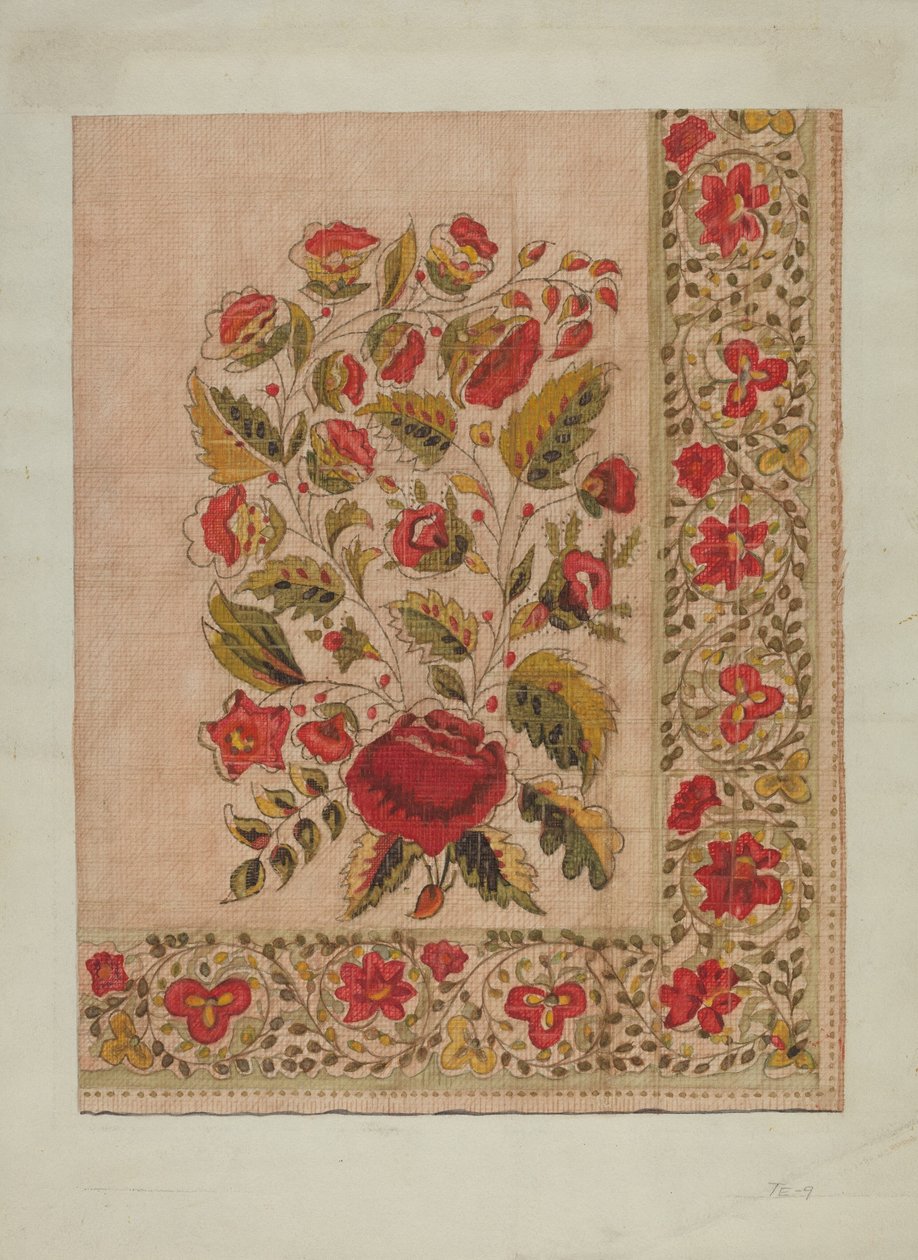 Écharpe imprimée - Mildred E. Bent