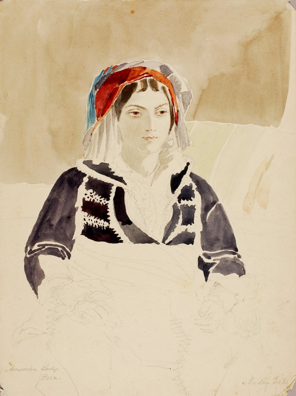 Dame arménienne, Pera - Miner Kilbourne Kellogg