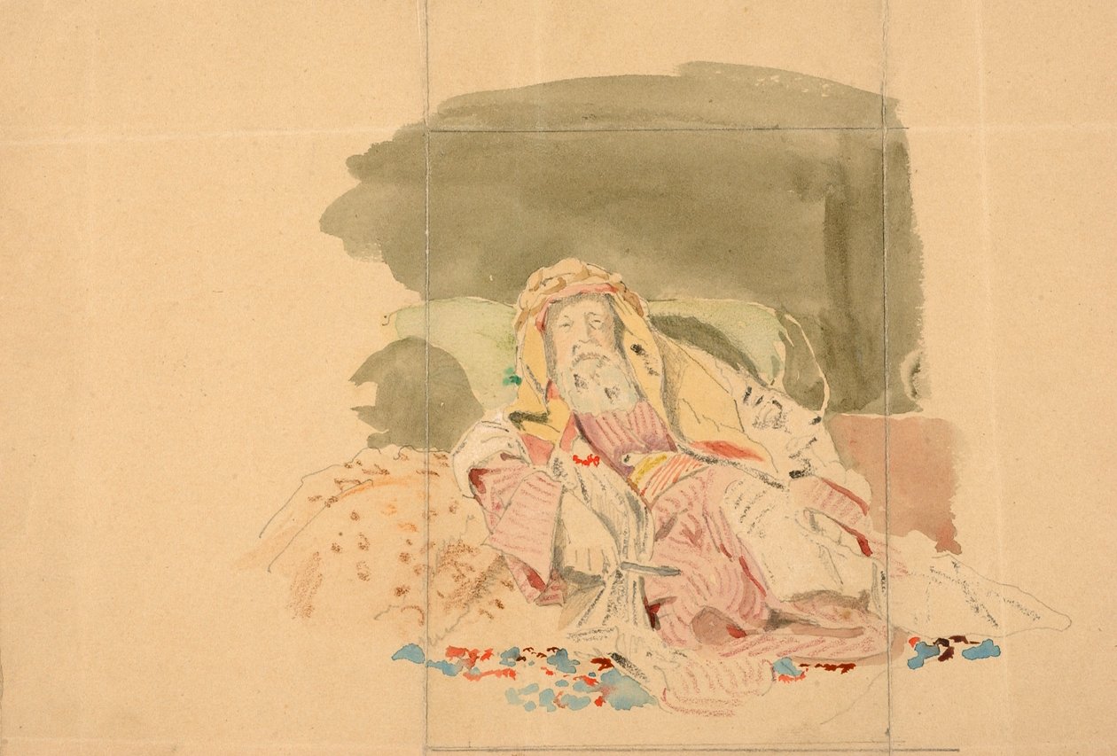 Bédouin couché - Miner Kilbourne Kellogg