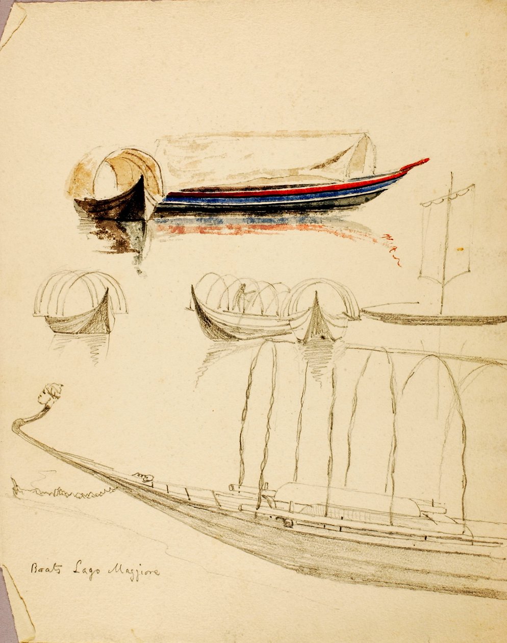 Bateaux, Lac Majeur - Miner Kilbourne Kellogg