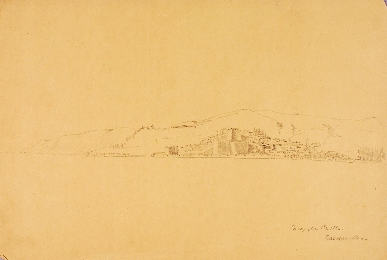 Château européen, Dardanelles - Miner Kilbourne Kellogg