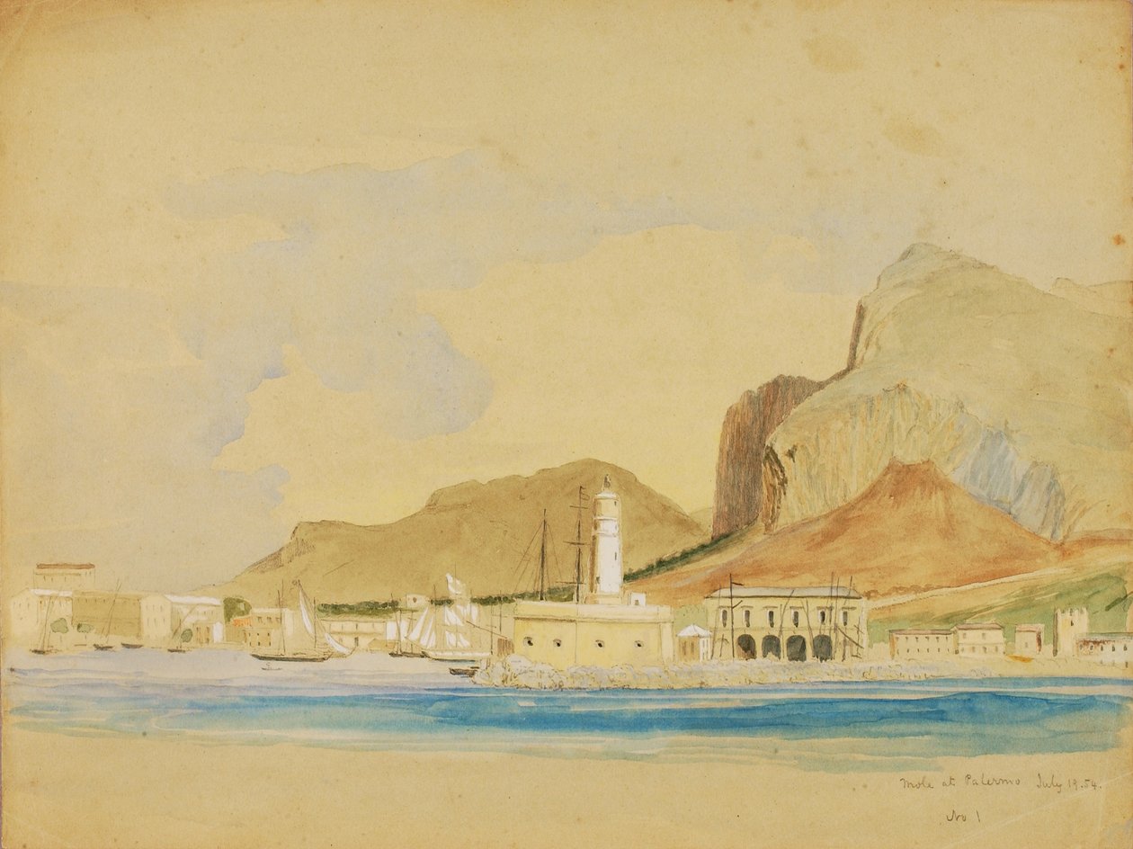 Les jetées de Palerme - Miner Kilbourne Kellogg