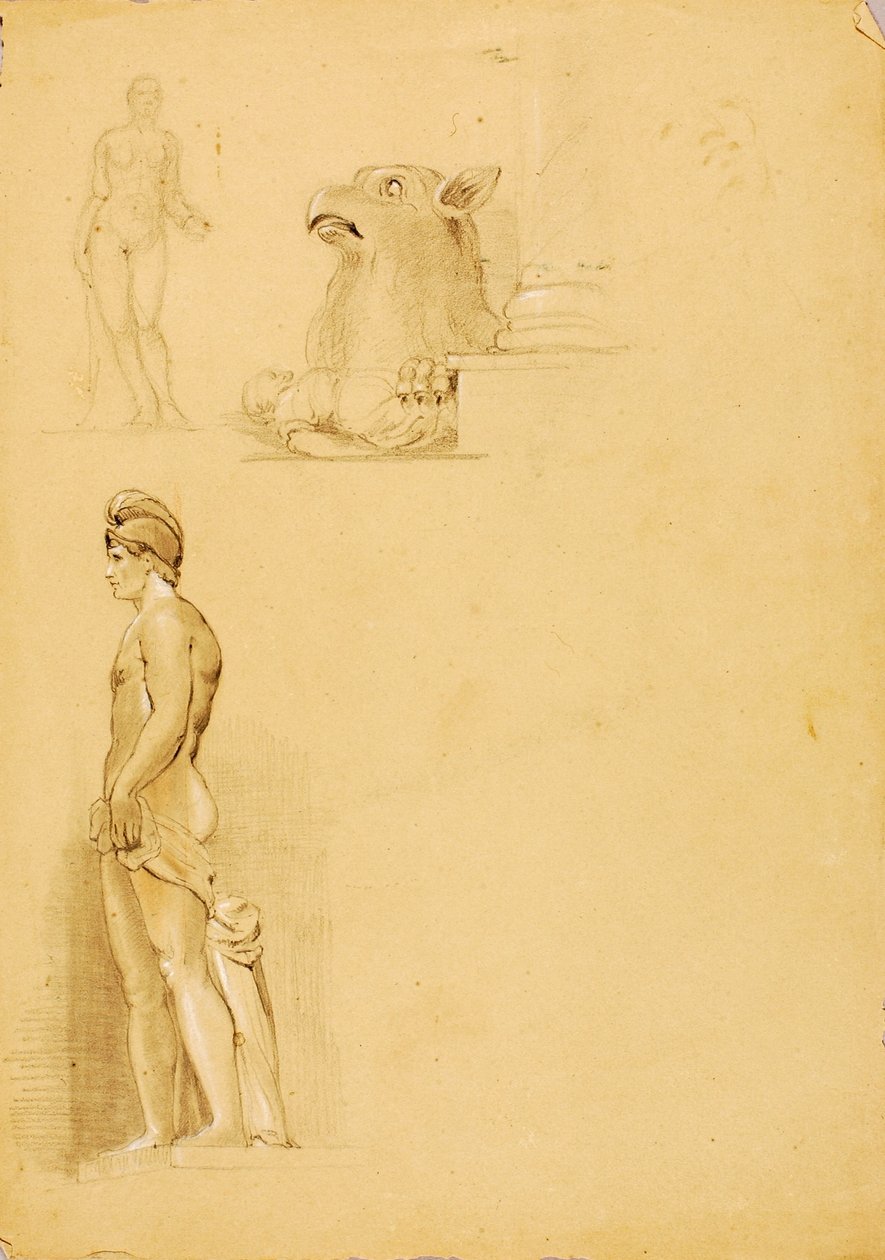 Études de Sculante - Miner Kilbourne Kellogg