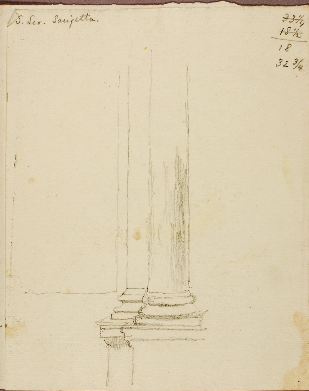 Étude (colonnes) - Miner Kilbourne Kellogg