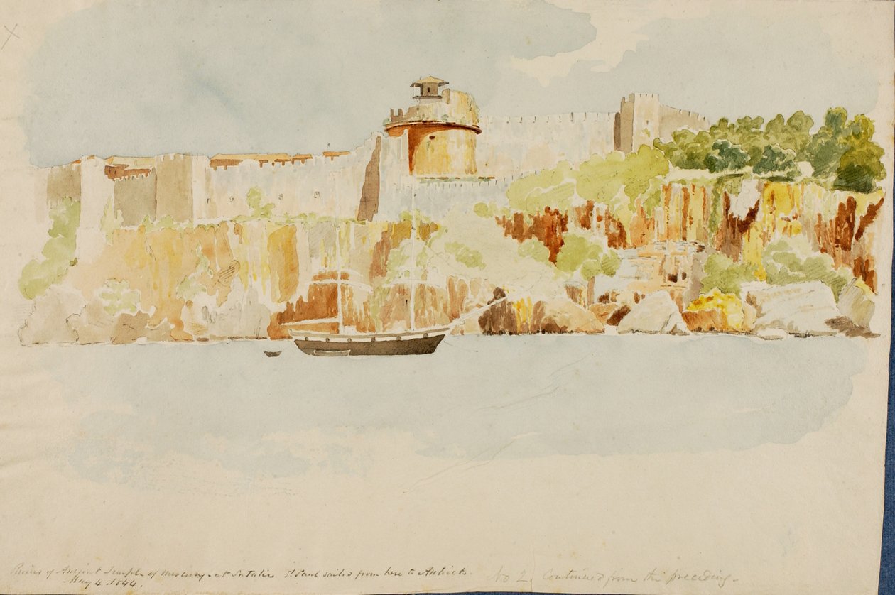 Temple de Mercure, 1844 - Miner Kilbourne Kellogg