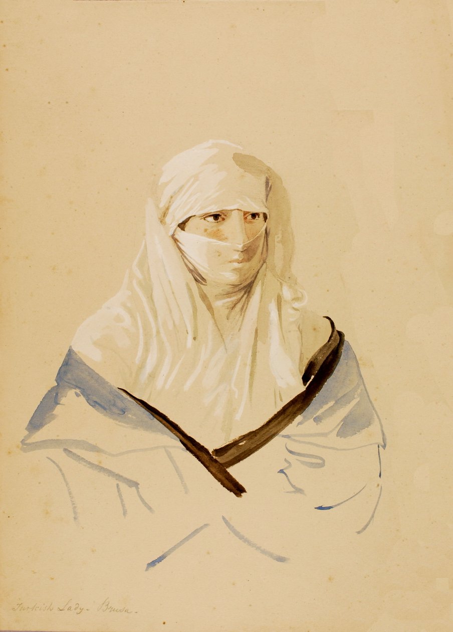 Dame turque de Brusa - Miner Kilbourne Kellogg