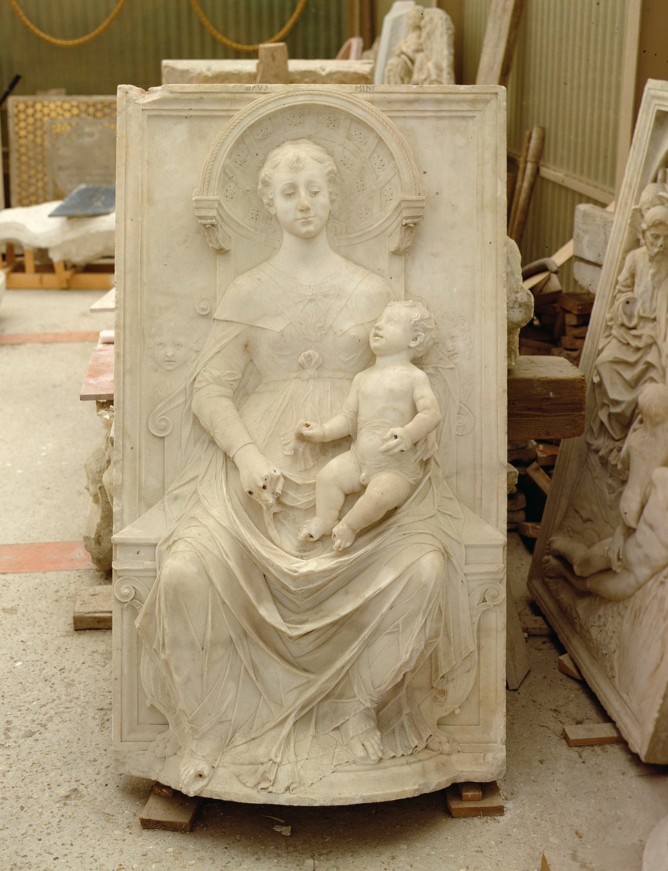Madone et Enfant - Mino da Fiesole