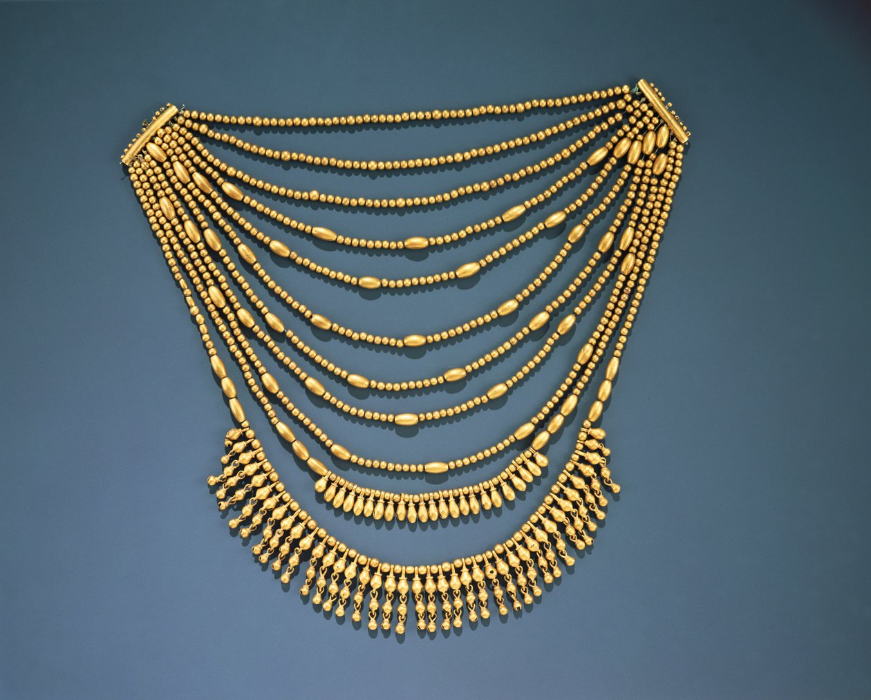 Collier avec clochettes (or) - Mixtec