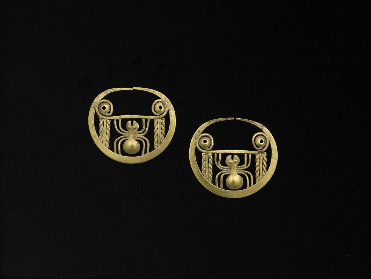 Paire de bagues de nez - Moche Moche