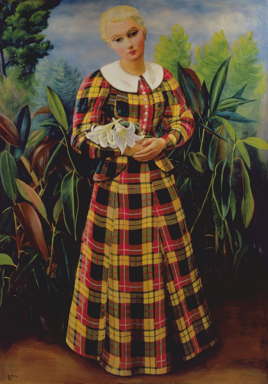 Colette de Jouvenel, surnommée Bel-Gazou - Moise Kisling