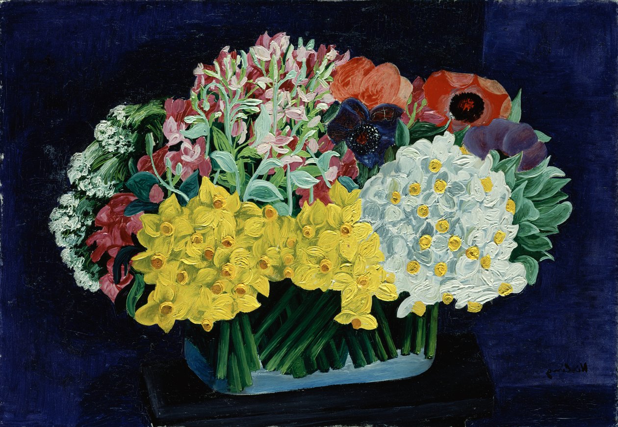 Fleurs - Moise Kisling