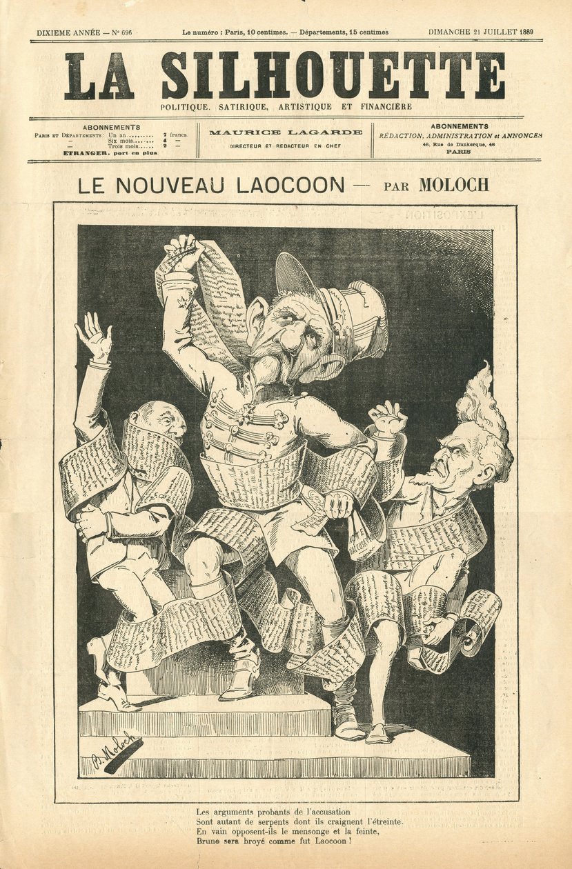 Couverture de "The Silhouette" - Moloch