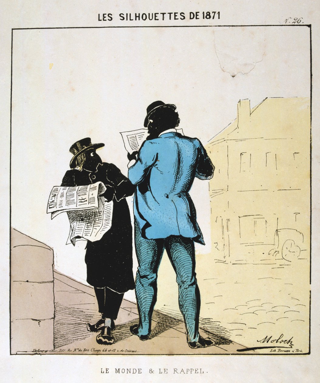 Le Monde et le Rappel, 1871 - Moloch