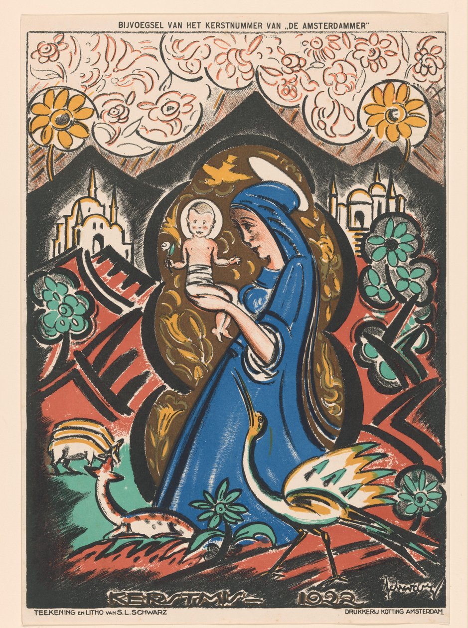 Marie avec enfant - Mommie Schwarz