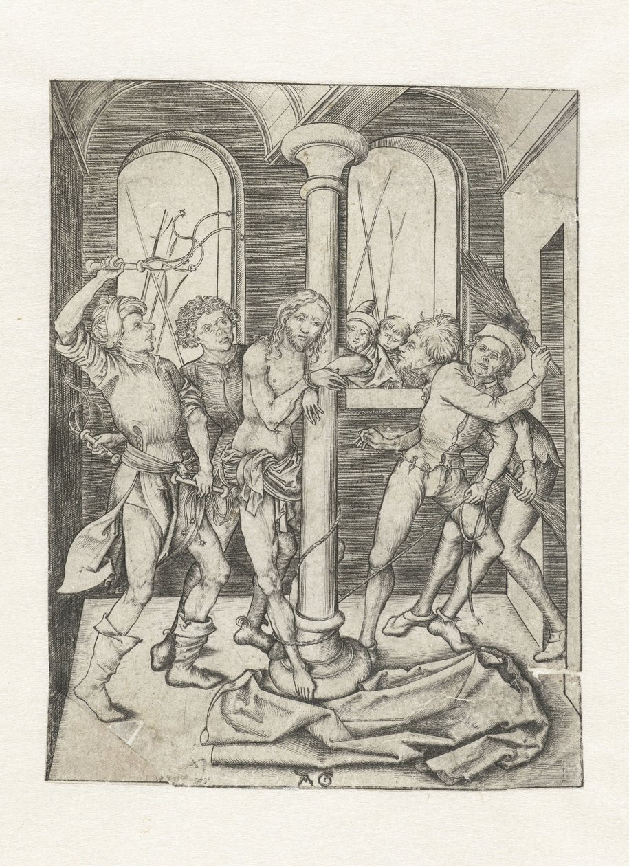 Flagellation du Christ (Passieverhaal) - Monogrammist AG