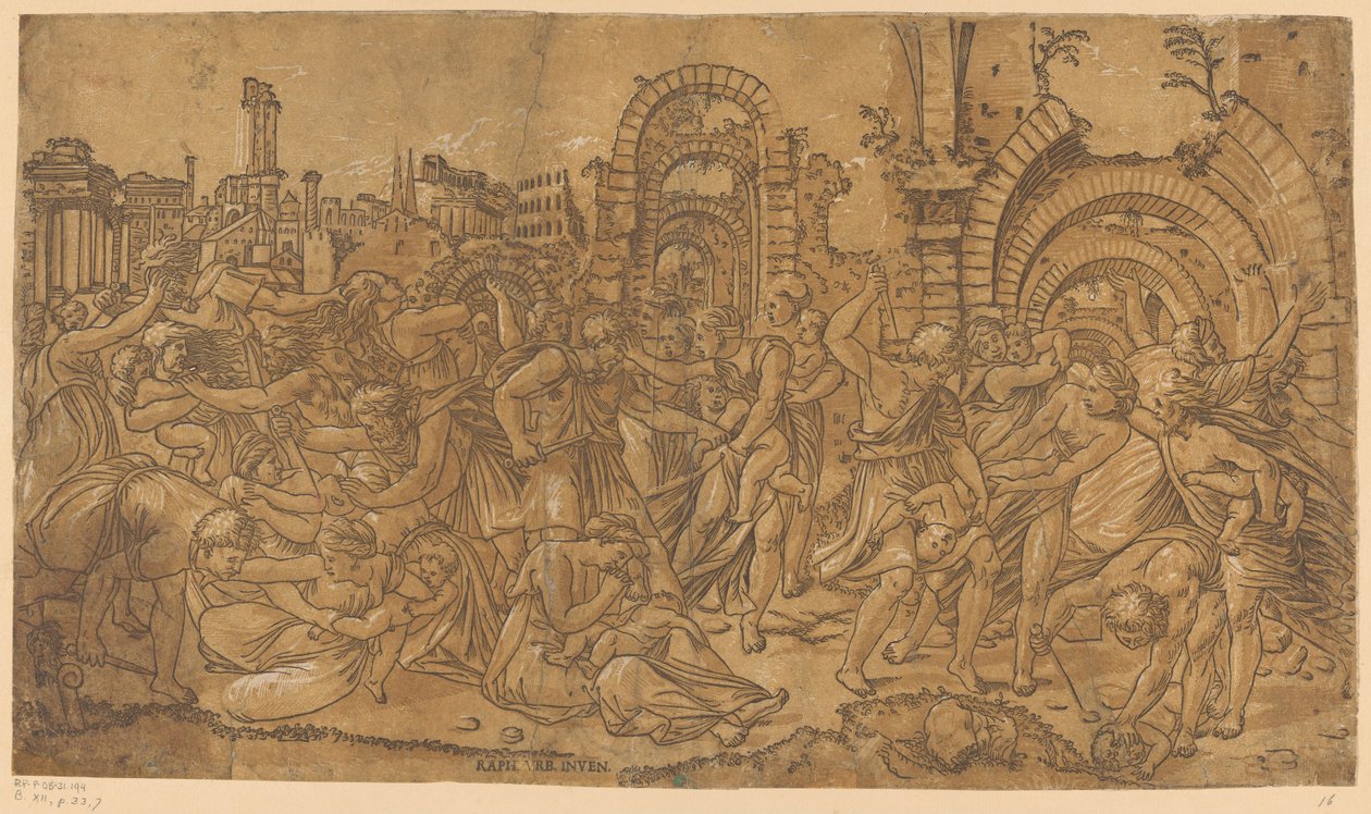 Massacre des Innocents à Bethléem - Monogrammist NDB
