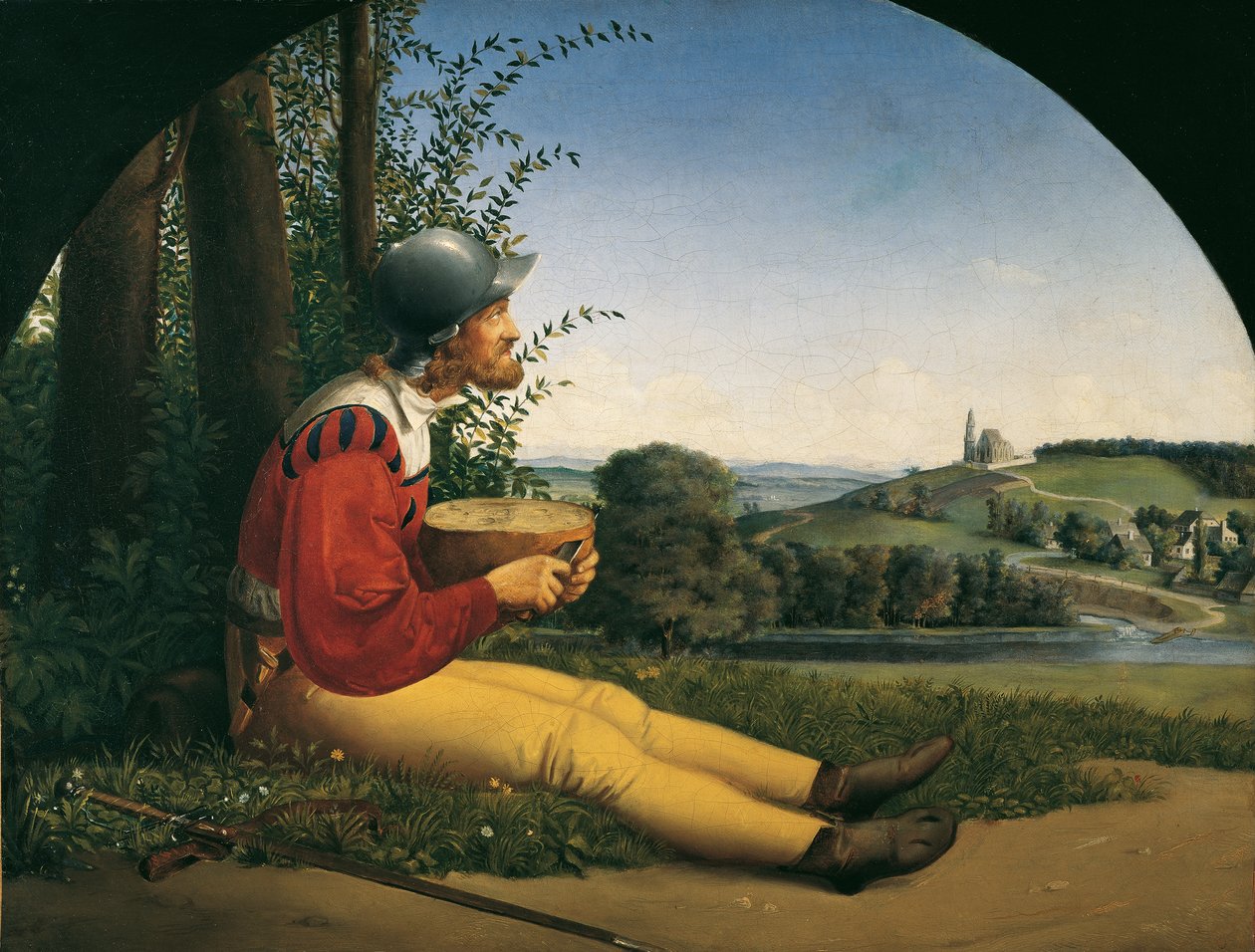Le trancheur de pain - Moritz Ludwig von Schwind