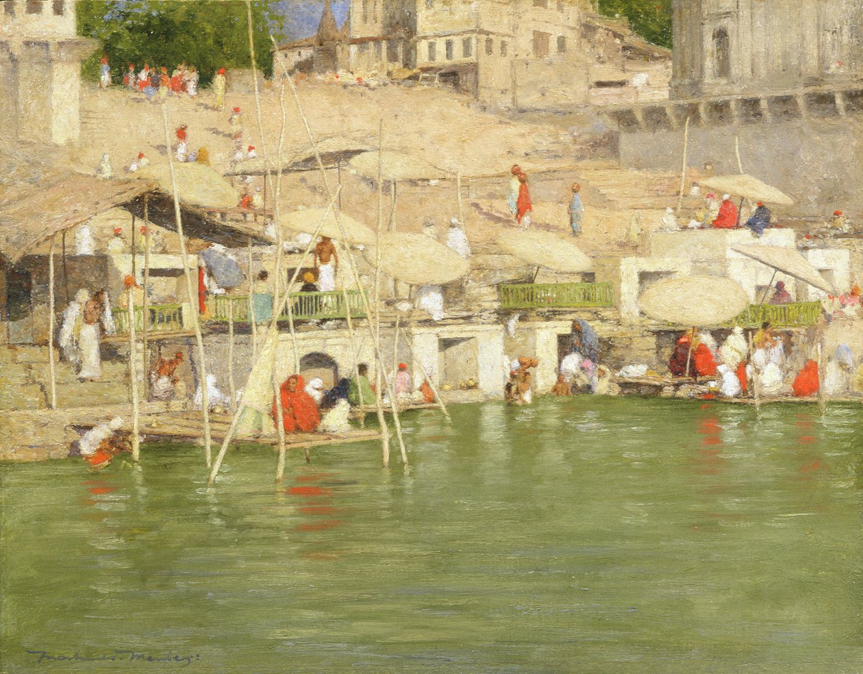 Bénarès, c.1901 - Mortimer Ludington Menpes
