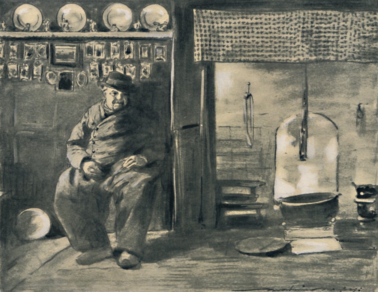 Un intérieur provincial - Mortimer L Menpes