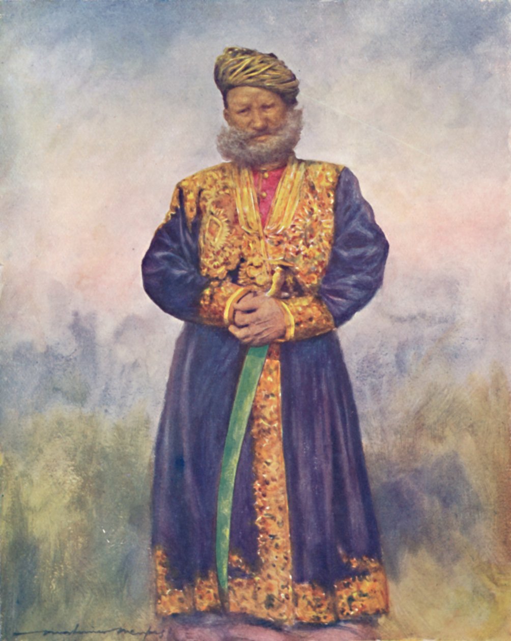Un Rajput de Rajgarh, 1903 - Mortimer L Menpes
