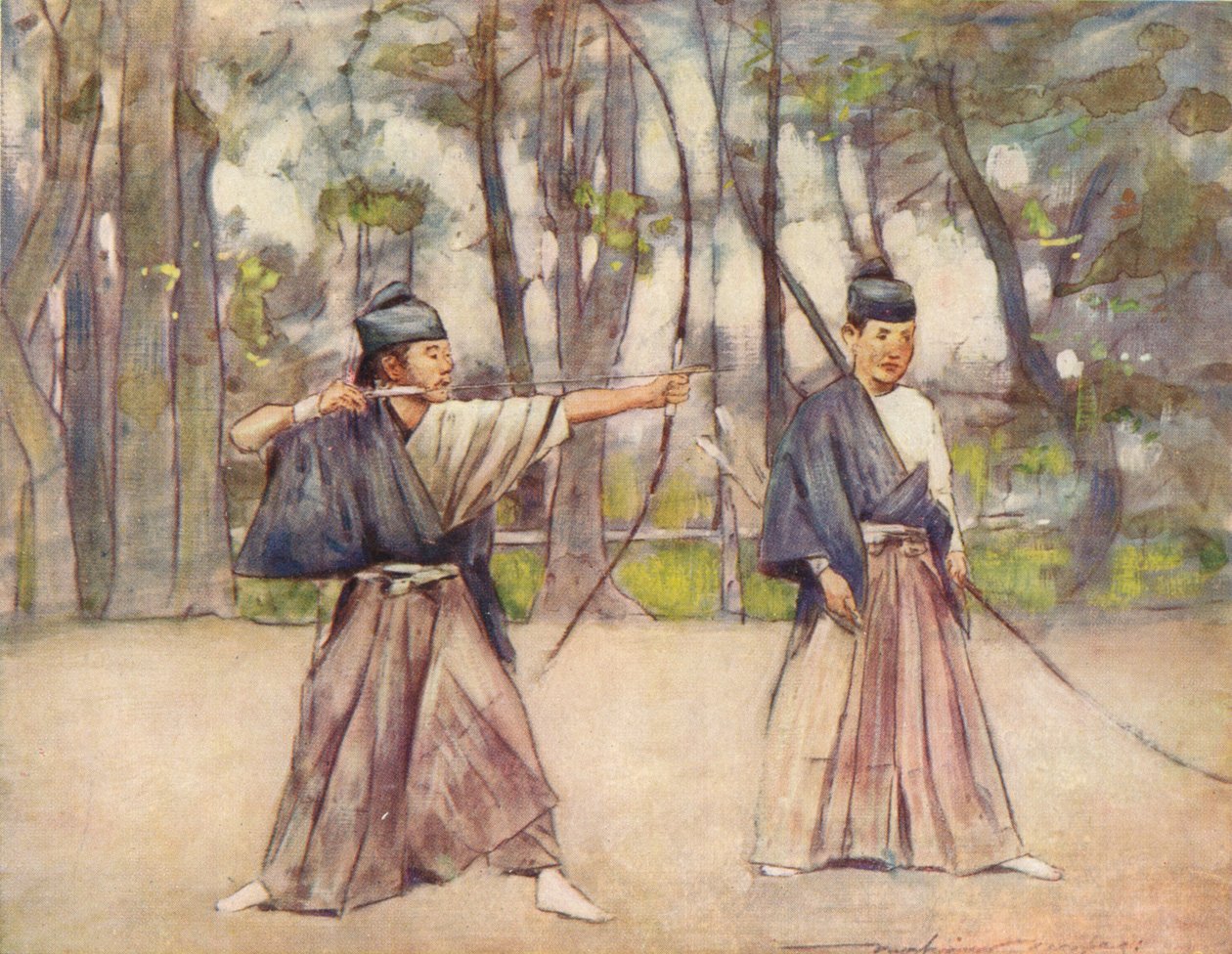 Archers, vers 1887, 1901 - Mortimer L Menpes