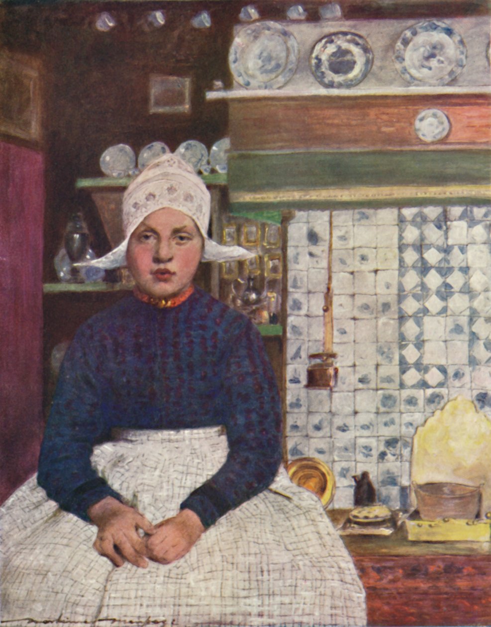 À Volendam, 1903 - Mortimer L Menpes
