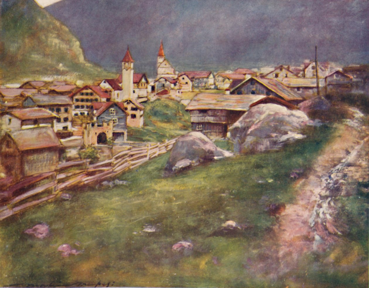 Goeschenen, 1903 - Mortimer L Menpes