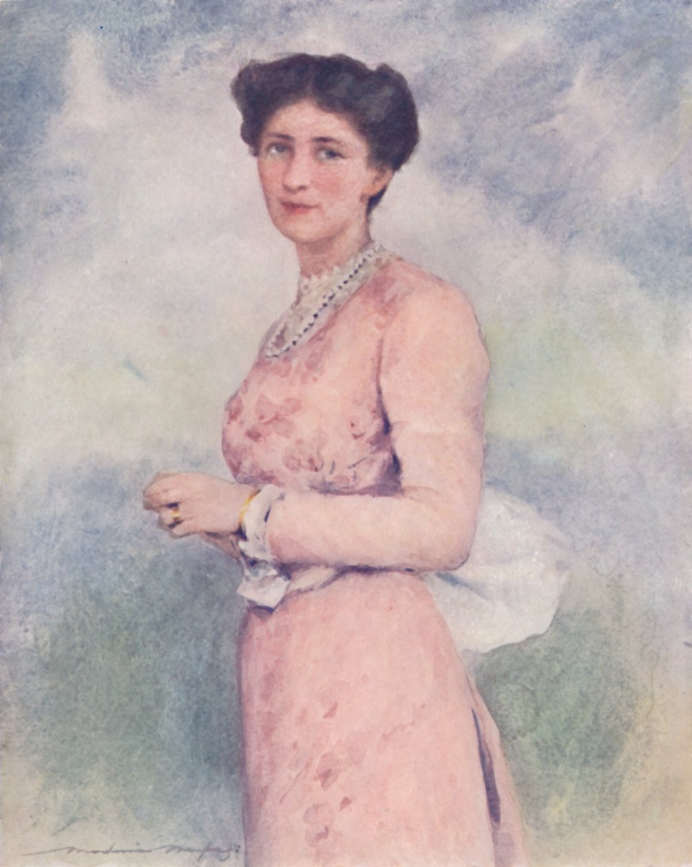 Lady Curzon, 1903 - Mortimer L Menpes