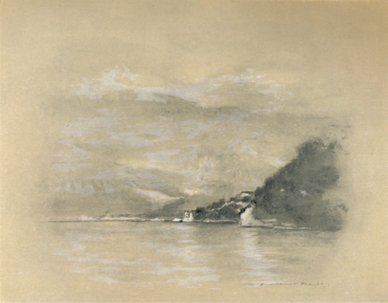 Lac de Lucerne, 1903 - Mortimer L Menpes