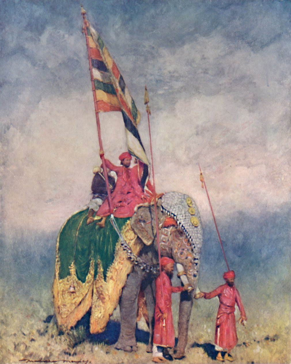 Un porte-étendard, 1903 - Mortimer Ludington Menpes