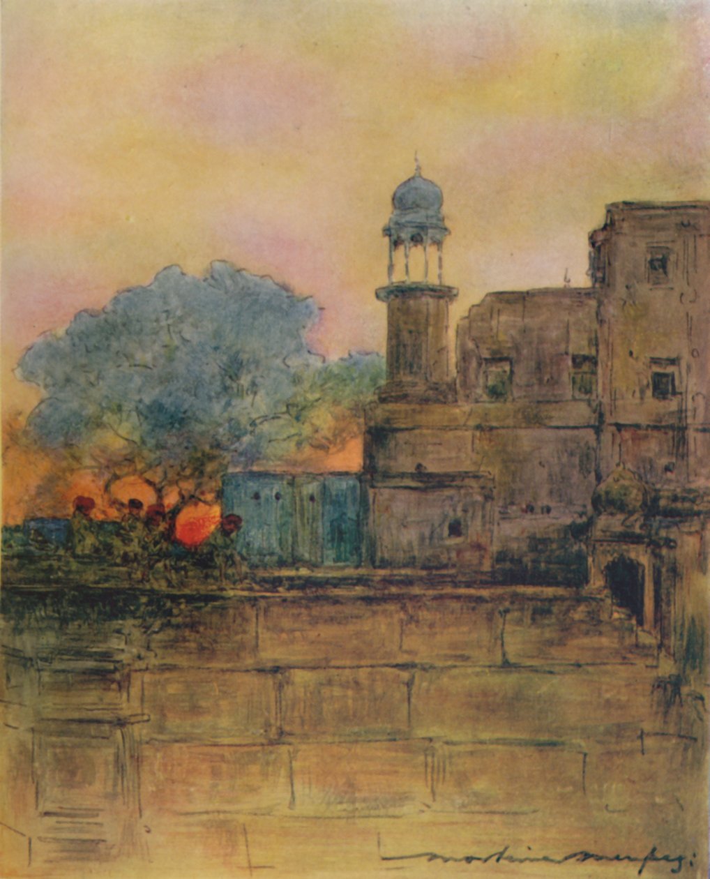 Muttra, 1905 - Mortimer Ludington Menpes