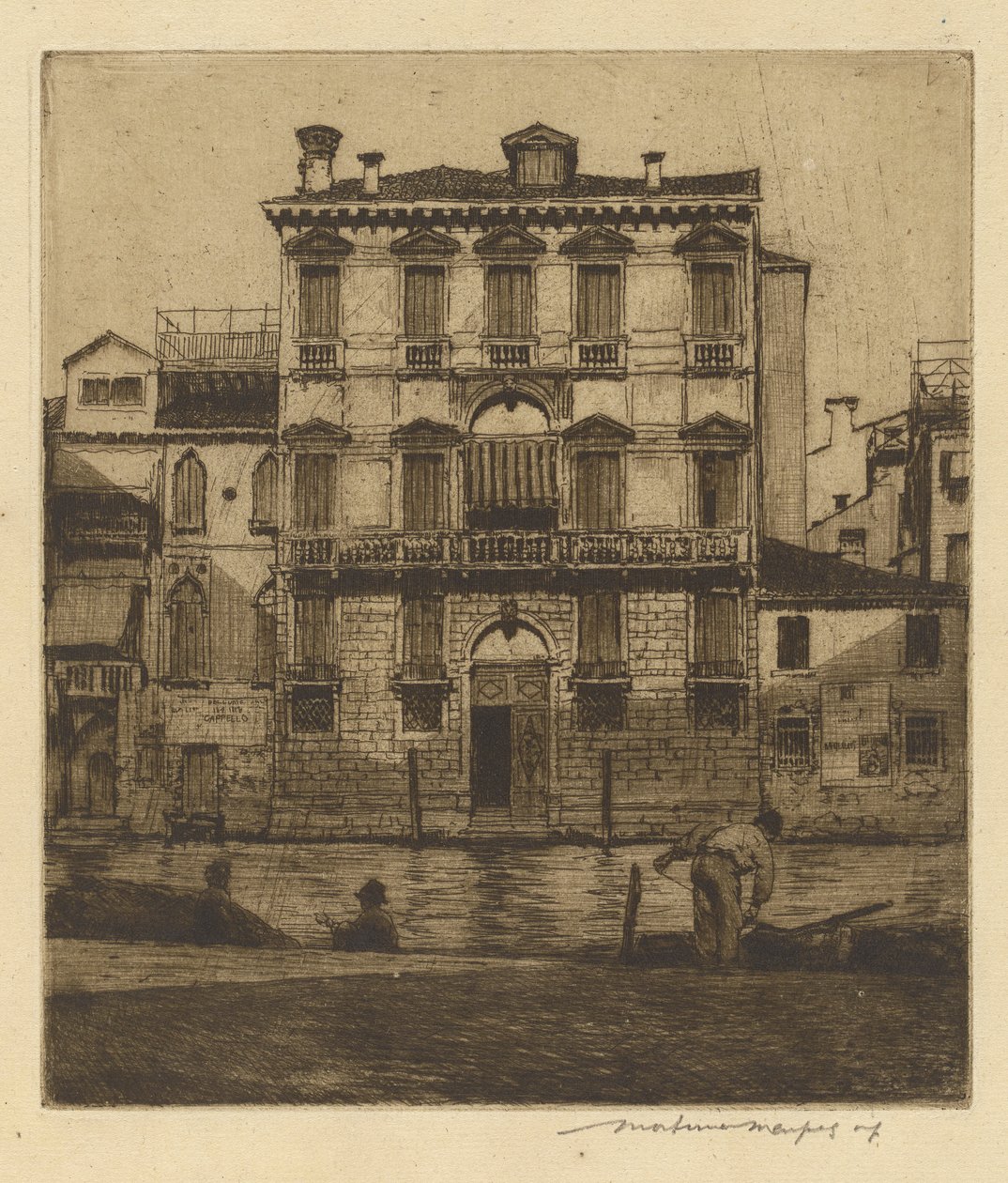 Un Palazzo - Mortimer Menpes