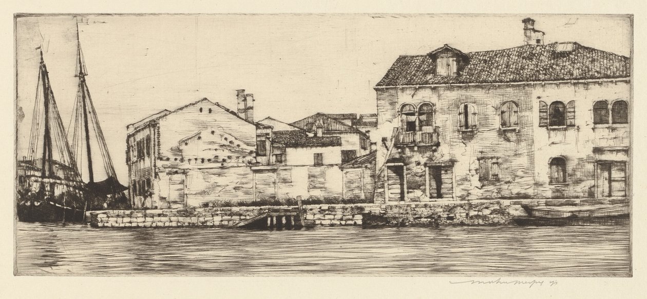 Giudecca, Venise - Mortimer Menpes