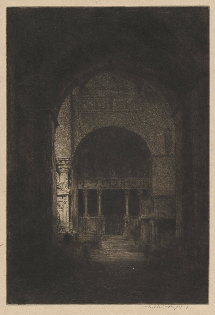 Intérieur de Saint-Marc - Mortimer Menpes