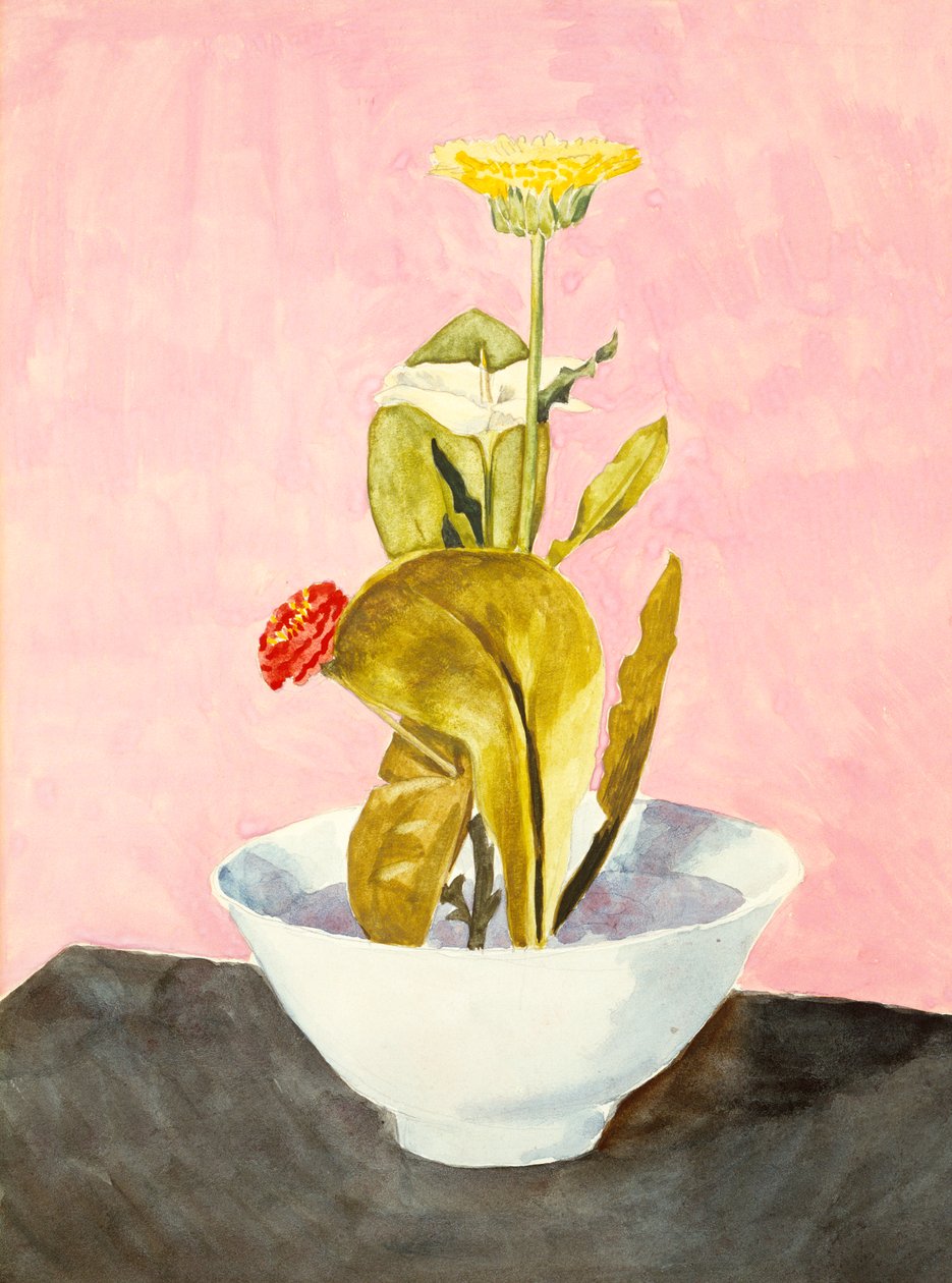 Bol de fleurs, 1918 - Morton Livingston Schamberg