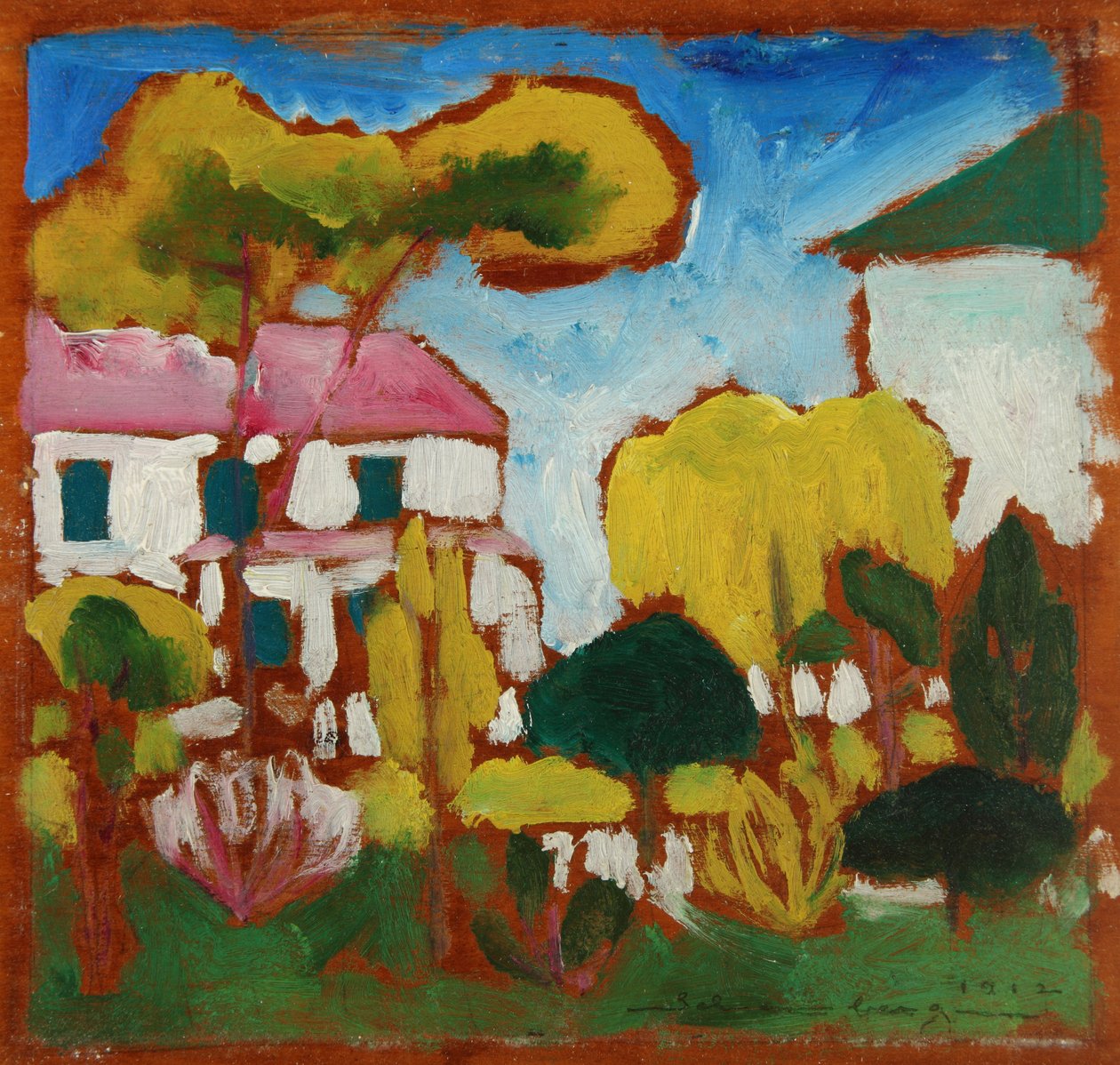 Paysage - Morton Livingston Schamberg