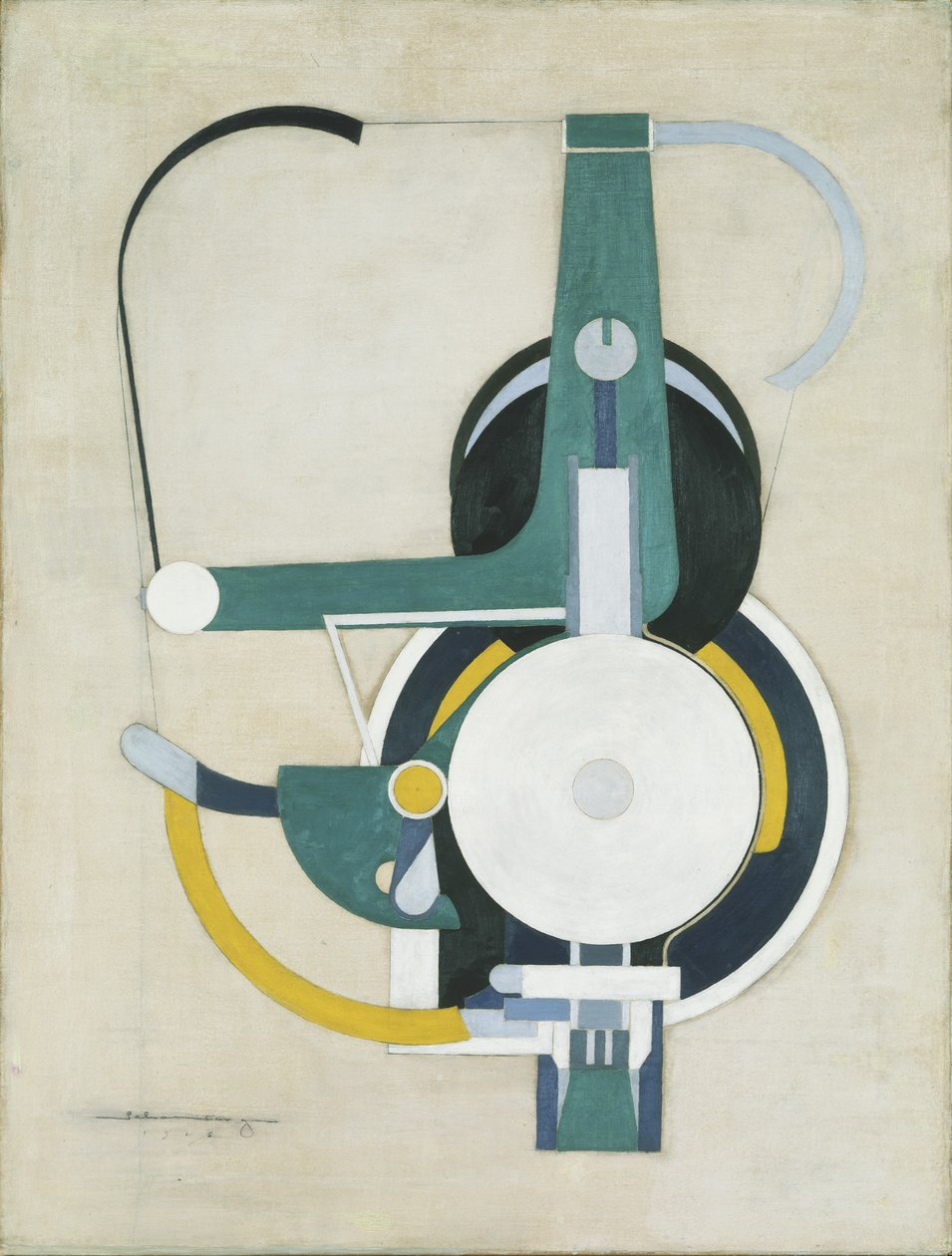 Peinture (anciennement Machine), 1916 - Morton Livingston Schamberg