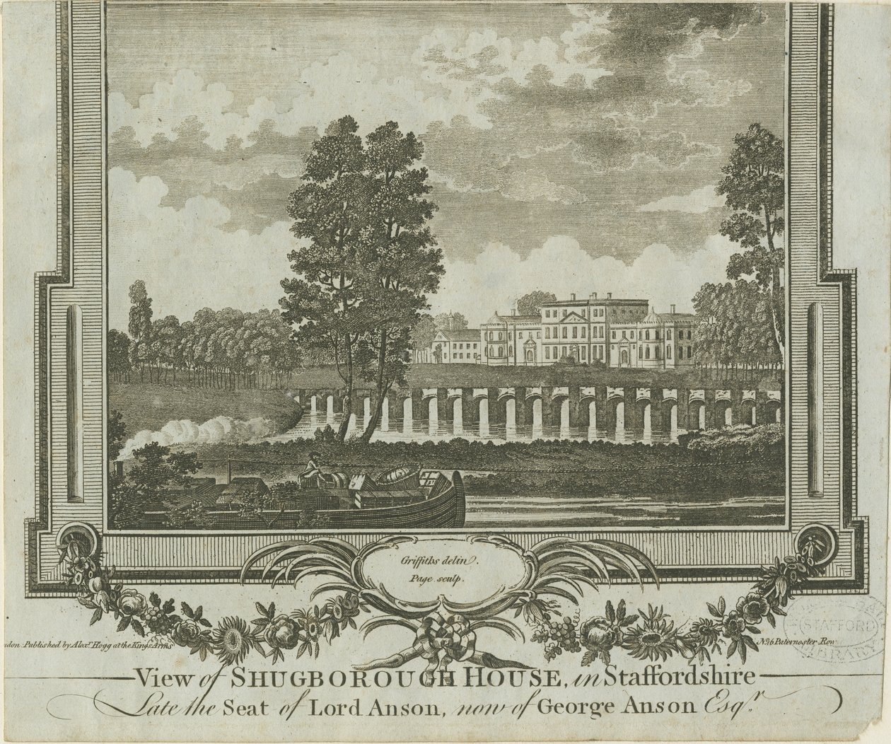 Shugborough Hall - Moses Griffiths