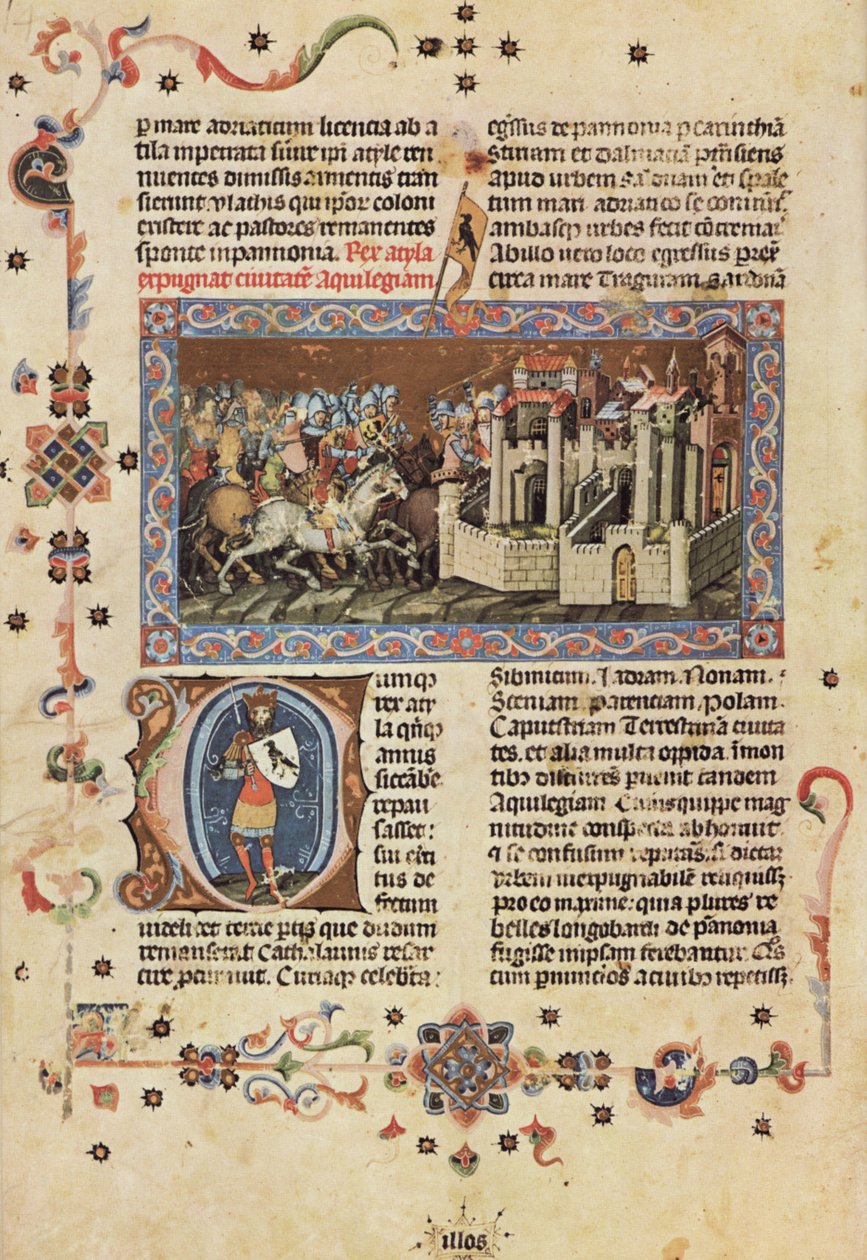 Chronique illuminée; Chronicon Pictum; Képes Krónika 14 - Márk Kálti