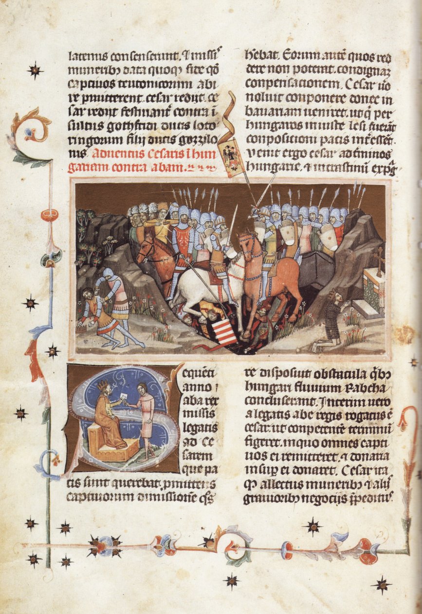 Chronique illuminée; Chronicon Pictum; Képes Krónika 50 - Márk Kálti