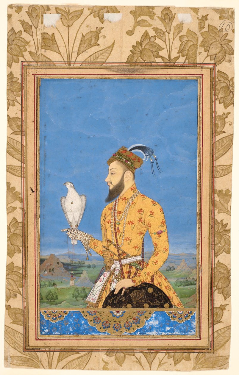 Portrait du prince Azam Shah - Mughal School
