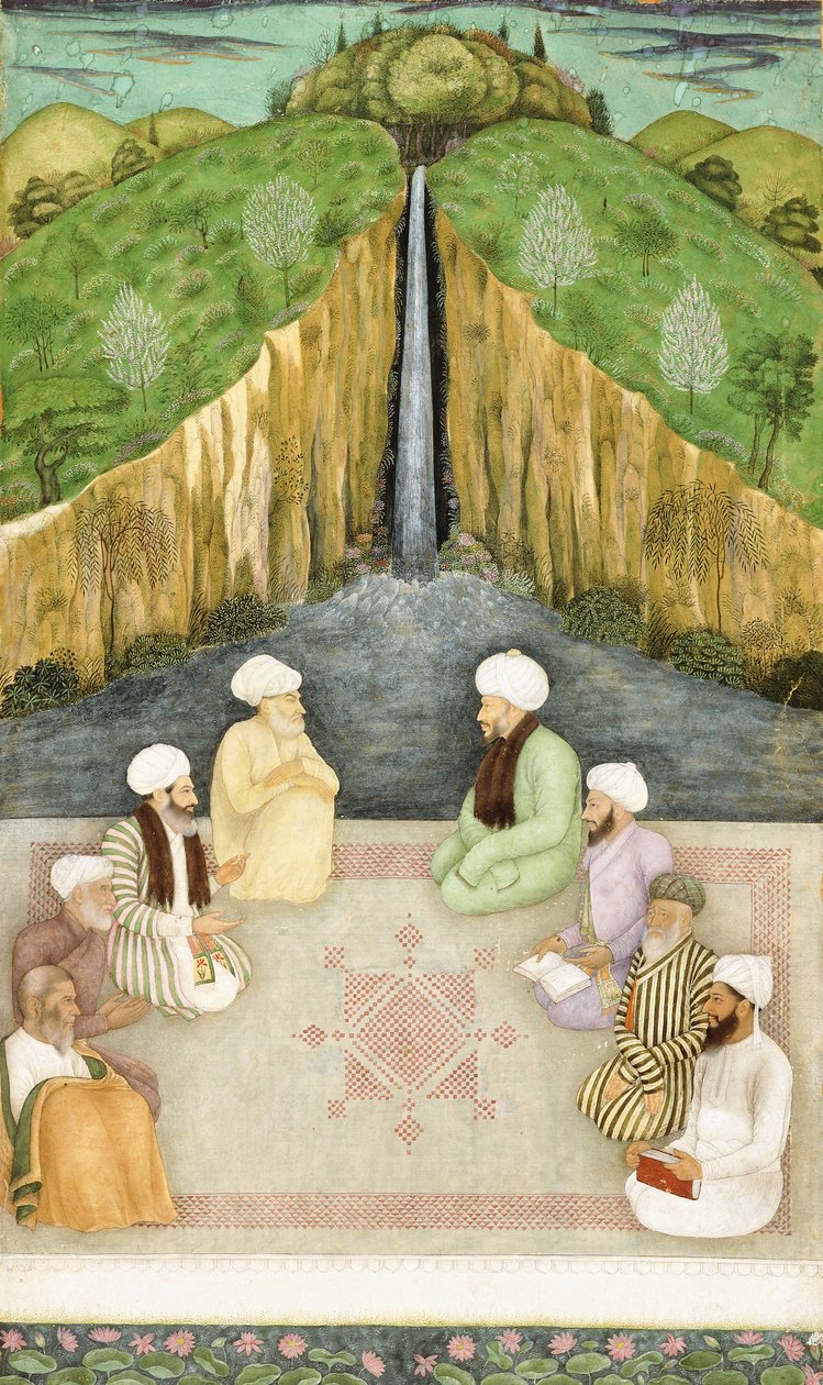 Sages en discussion religieuse - Mughal School